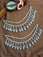 Tamanna Ear Chain-Silver