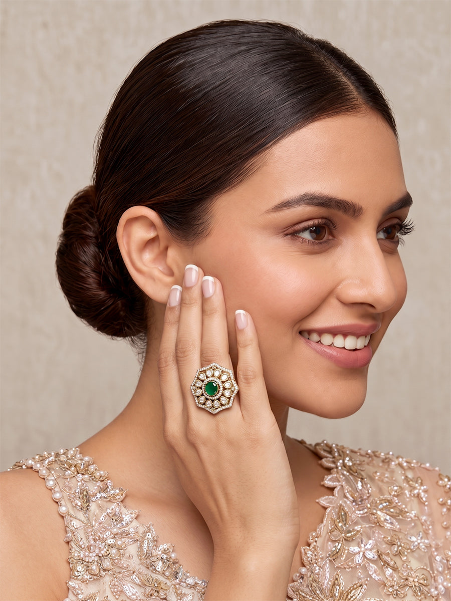 Prishti Ring-Green