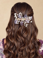 Hazel Hair Comb-Lavender