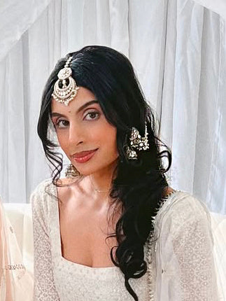 Keesha Mirror Earrings & Tikka