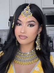 Azeen Mirror Necklace Set