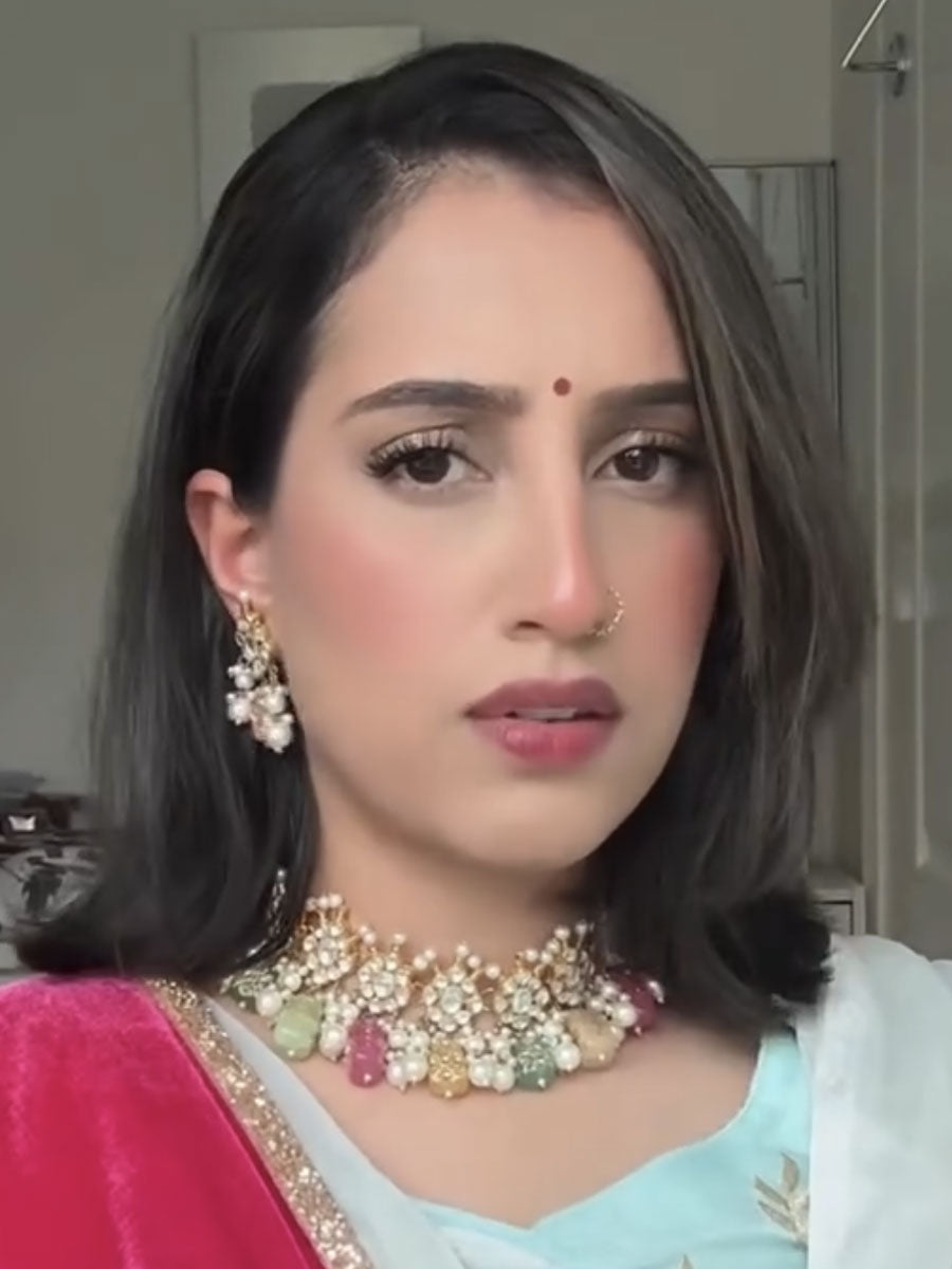 Alwar Choker Necklace Set