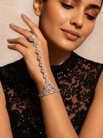 Noshin Hand Harness / Bracelet-Silver