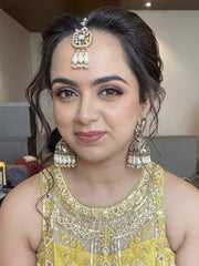 Rasika Mirror Earrings & Tikka