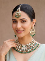 Aparna Necklace Set -Green