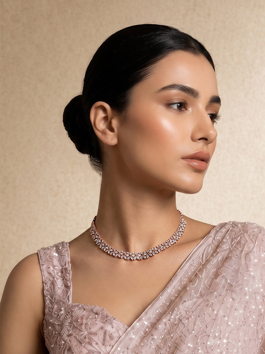 Romika Necklace-Rose Gold