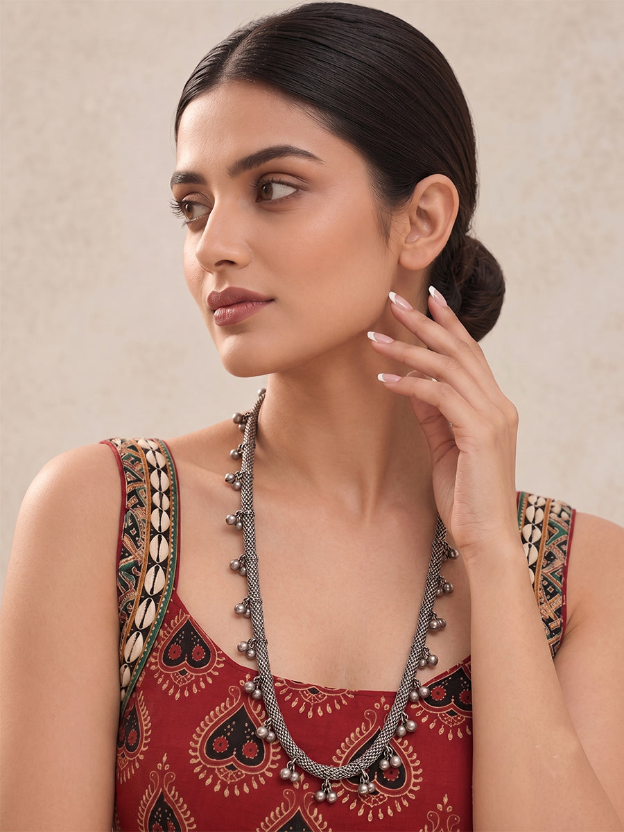 Binal Necklace-antique Silver