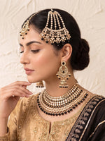 Azeen Necklace Set - Black