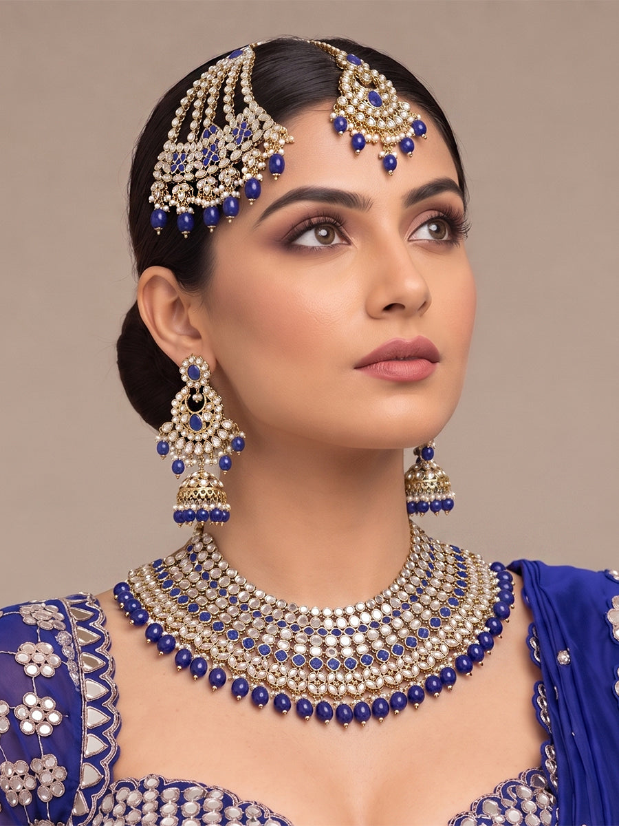 Azeen Mirror Necklace Set