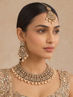 Zabeen Necklace Set-Gold