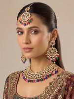 Mansha Necklace Set - Multicolor