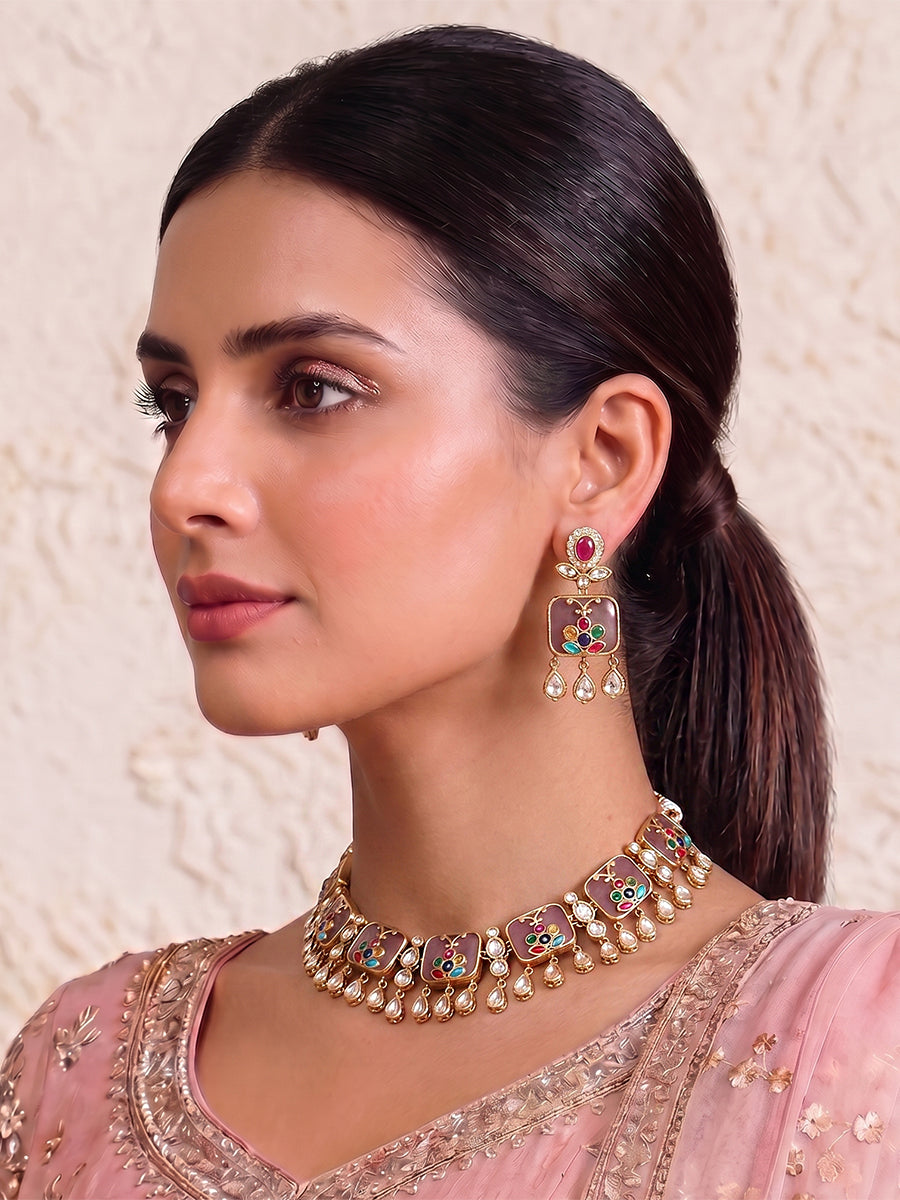 Kiansha Bib Necklace Set