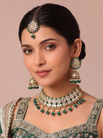 Shirin Necklace Set-Green