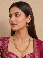 Chinmayi Necklace Set-Gold