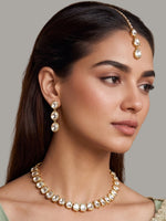 Arisha Necklace Set-White