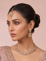 Lavika necklace set- Lavender