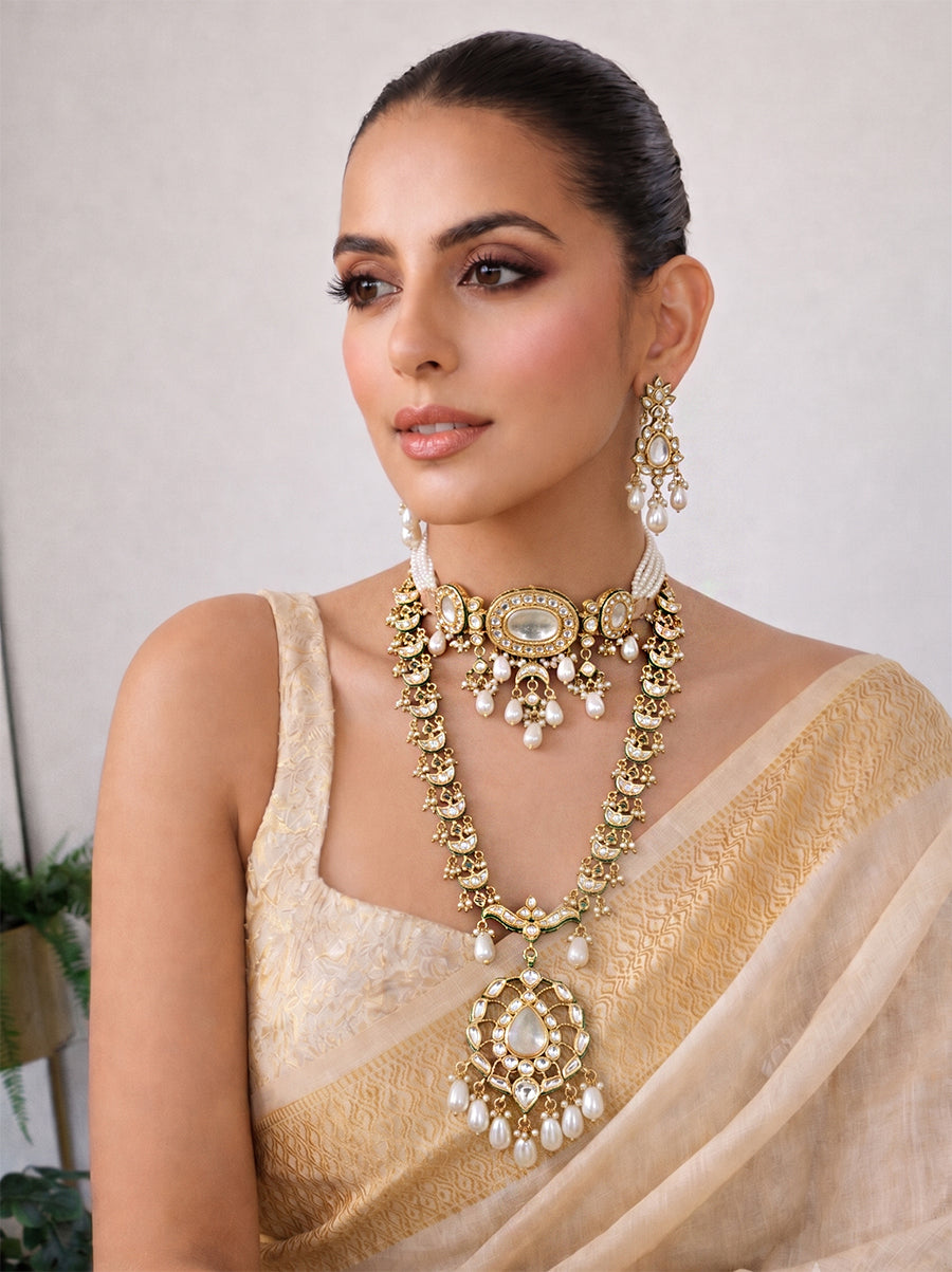 Nabhya Layered Necklace Set