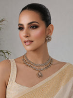 Aania Layered Necklace Set-Gold