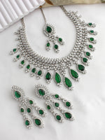 Melissa Necklace Set-Green