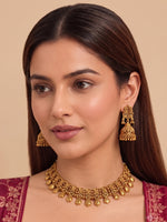 Anvi Necklace Set-Gold