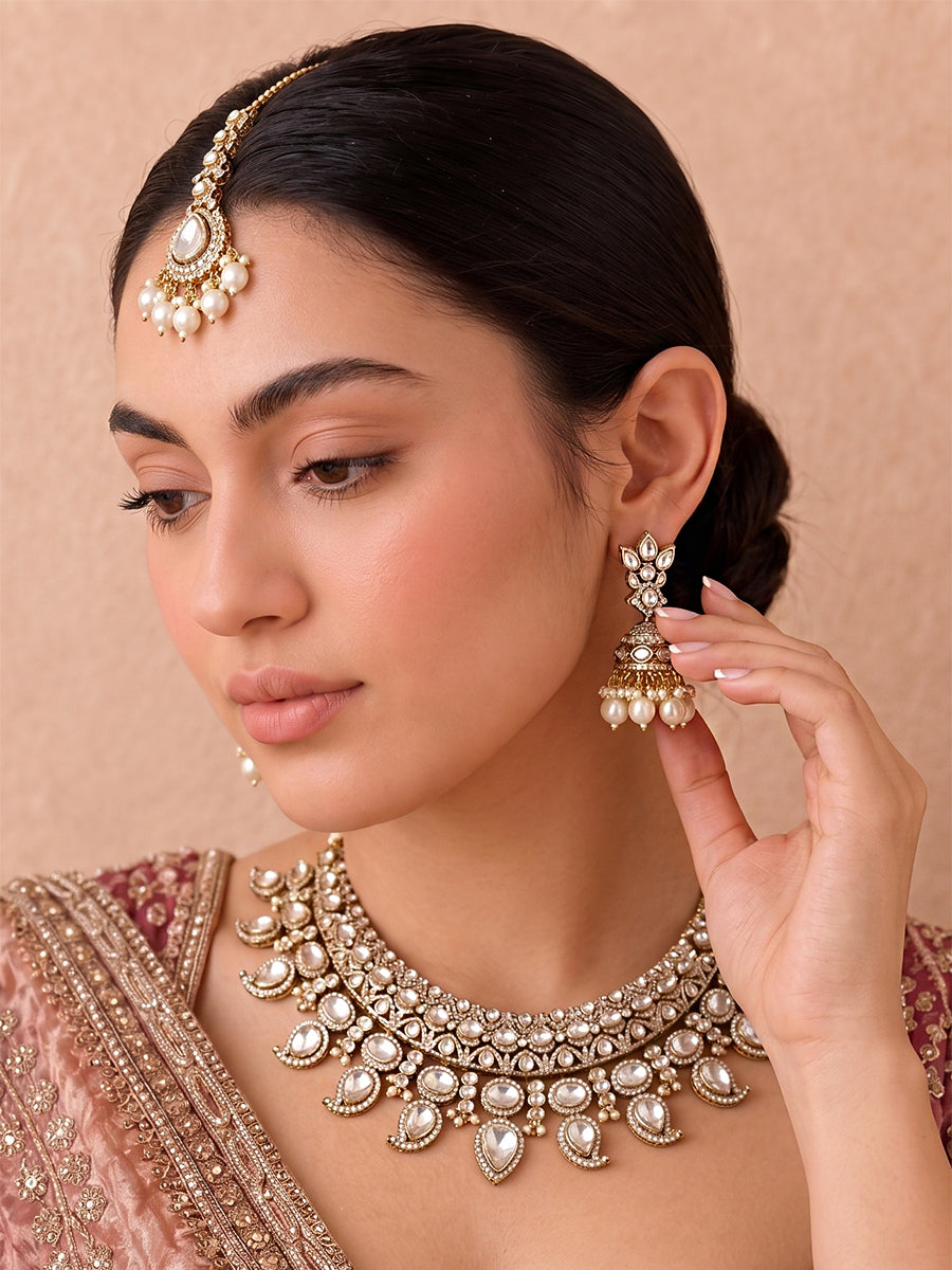 Siyanshi Necklace Set-Gold