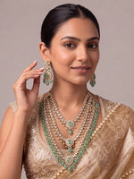 Miarsa Layered Necklace Set-Mint Green