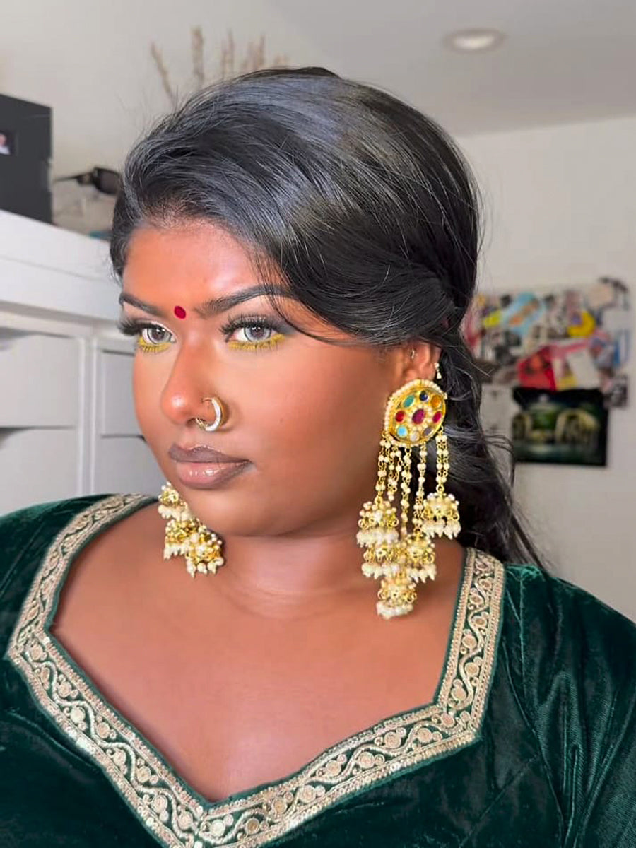 Mehru Jhumki Earrings