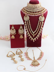 Niyati Bridal Set-Pastel Pink