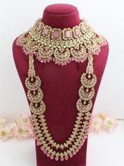 Ashna Bridal Set-Pastel Pink