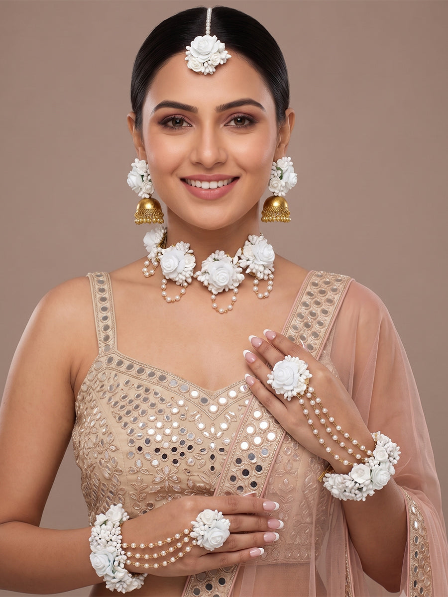 Kiara Floral Bridal Set