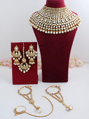 Navdha Bridal Set-White