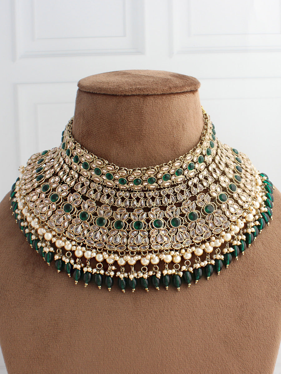 Kavisha Bridal Set-Green 