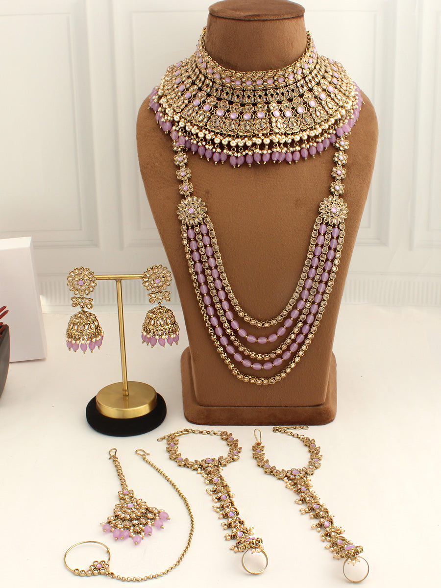 Kavisha Bridal Set-Lavender