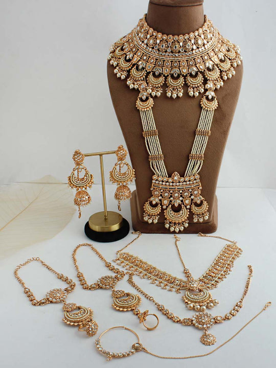 Dhriti Bridal Set-Rose Gold