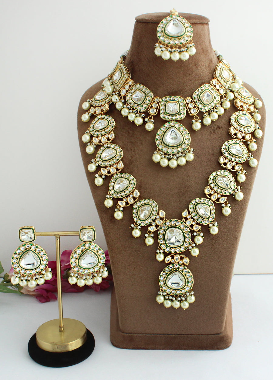 Pravya Bridal Set-White
