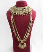 Karuna Bridal Set-Maroon