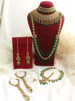 Poorva Bridal Set-Green