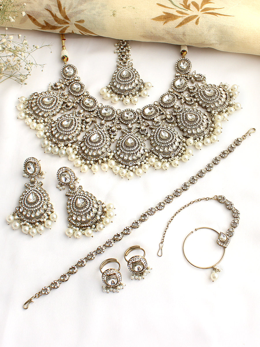Amisha Bridal Set-Gold