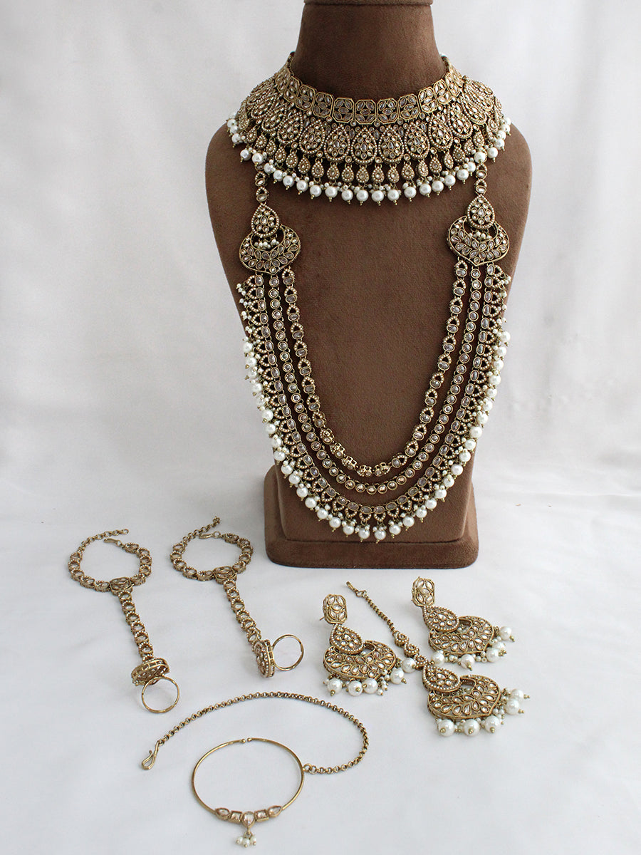 Rayma Bridal Set-Gold
