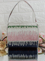 Jassica Flapover Clutch bag / Purse-Multicolor