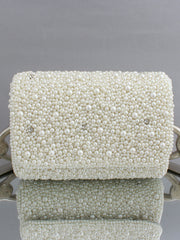 Krishti Hand Bag / Purse-Pearl