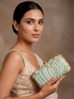 Samiya Clutch Bag-Mint Green