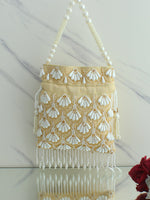 Navika Potli Bag-Ivory