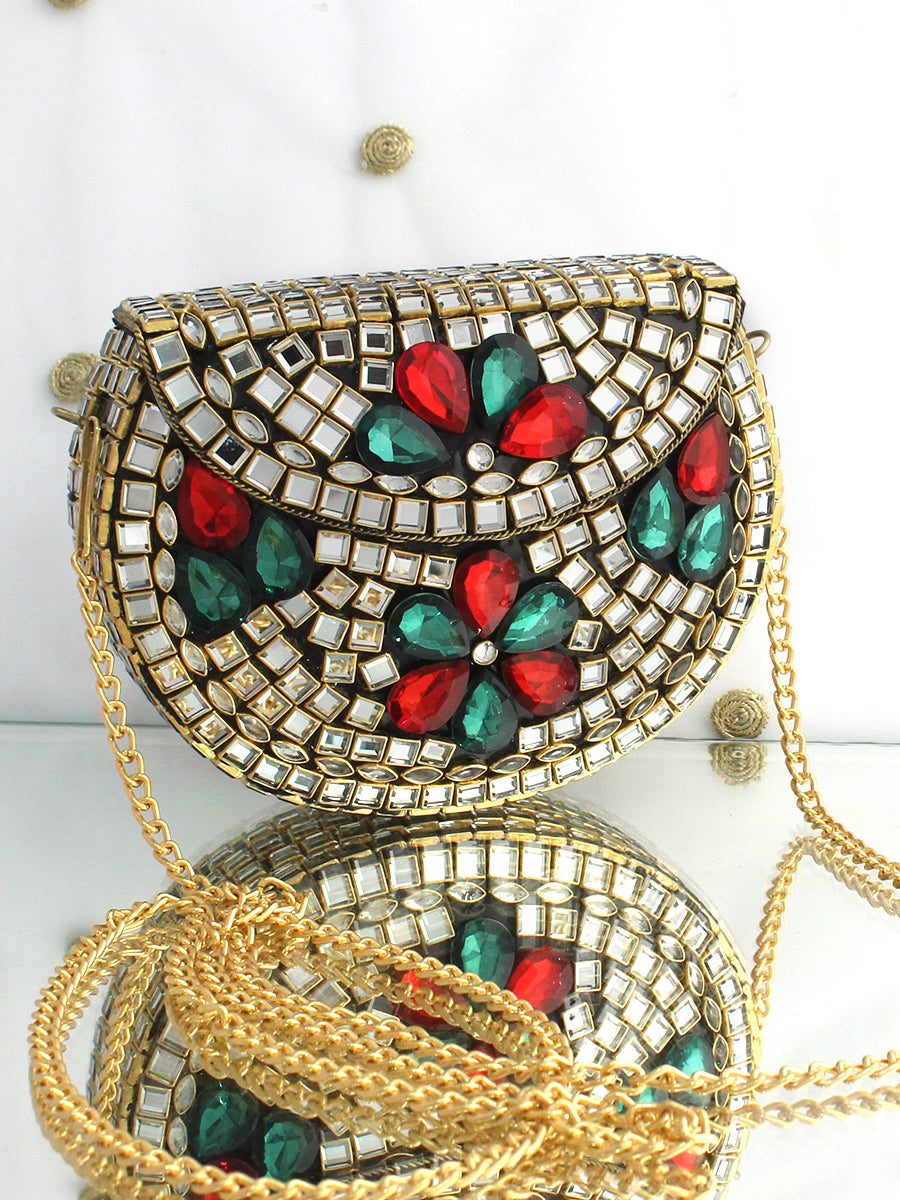 Hania Micro Clutch Bag-Multicolor