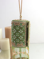 Sameera Clutch Bag-Mint Green