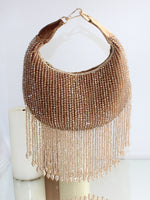 Navira Hand Bag-Antique Gold