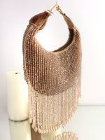 Navira Hand Bag-Antique Gold