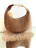 Navira Hand Bag-Antique Gold