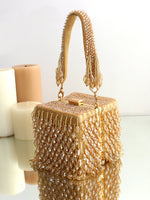 Mirasa Clutch Bag-Gold