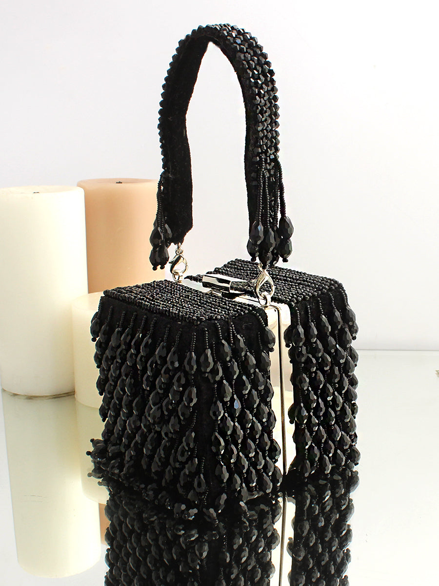 Mirasa Clutch Bag-Black